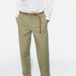 👖 Pantalon Chino ZARA Femme – Sobriété & Confort 💼✨