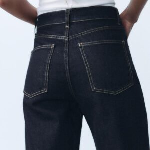 👖 Jean taille haute – Jambe large 💃