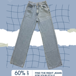 👖 Jean Droit ZARA – L’Indispensable Chic & Confort 💙