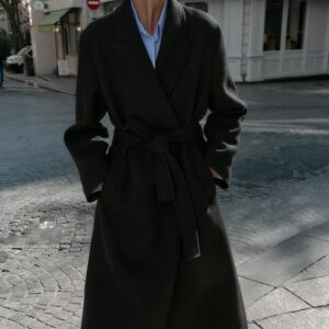 MANTEAU LONG AVEC CEINTURE